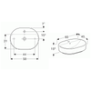Geberit VariForm Çanak Lavabo Oval 60 cm