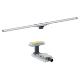 Geberit Cleanline20 Duş Kanalı Kapağı 30-90 cm Krom + 65 mm Alt Yapı