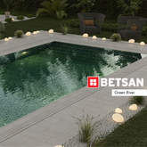 Betsan 77 x 77 mm Cam Mozaik Mega Green River