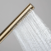 Hansgrohe Pulsify S 100 1 Jet Baton El Duşu Mat Bronz Ecosmart+