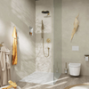 Hansgrohe Pulsify S 100 1 Jet Baton El Duşu Mat Bronz Ecosmart+