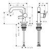 Hansgrohe Tecturis CoolStart S Lavabo Bataryası 110