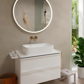 Hansgrohe Tecturis S Ankastre Lavabo Bataryası 165 Mat Bronz