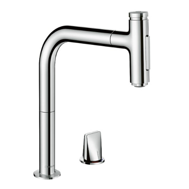 Hansgrohe Metris Select M71 Eviye Bataryası 2Jet Spiralli (2-Delikli)