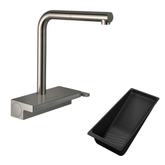 Hansgrohe Aquno Select M81 Eviye Bataryası 250  Spiralli 2jet sBox Paslanmaz Çelik