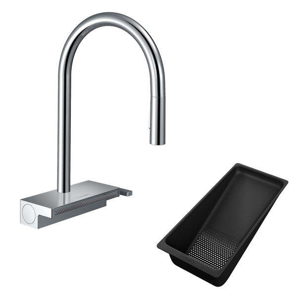 Hansgrohe Aquno Select M81 Eviye Bataryası 170 Spiralli 3jet