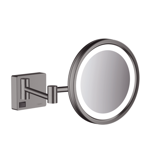 Hansgrohe AddStoris Işıklı Makyaj Aynası Mat Siyah Krom