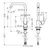 Hansgrohe Focus Eviye Bataryası 260