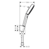 Hansgrohe Pulsify Porter Duş Seti 1.6 m