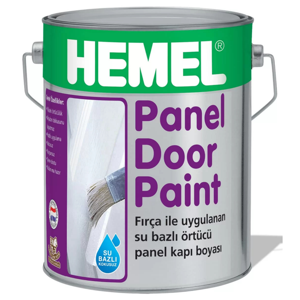 Hemel Panel Door Paint Polar White 2,5 L