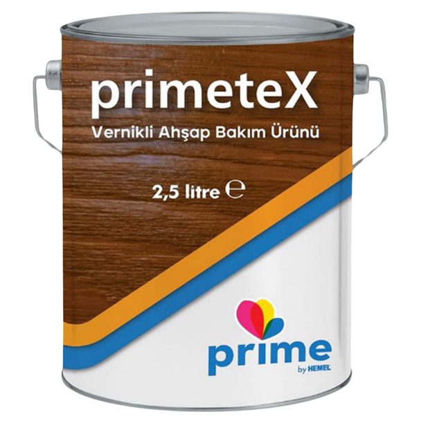 Hemel Primetex 2,5 L Vernikli Ahşap Bakım Ürünü