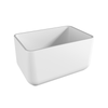 Isvea Allegro Beyaz 60 cm Tezgah Üstü Monoblok Lavabo