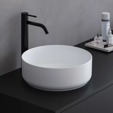 Isvea Infinity Mat Beyaz Tezgah Üzeri Lavabo 36 cm