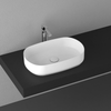 Isvea Infinity Mat Beyaz Tezgah Üzeri Lavabo 55 cm