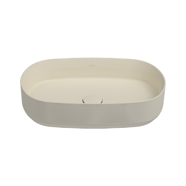Isvea Infinity Fildişi Tezgah Üzeri Lavabo 55 cm