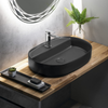 Isvea Infinity 60 cm Antrasit Batarya Delikli Tezgah Üzeri Lavabo