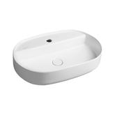 Isvea Infinity Mat Beyaz Batarya Delikli Tezgah Üzeri Lavabo 60 cm