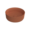 Isvea Artısan Edition Rombo Terracotta Tezgah Üzeri Lavabo 36 cm