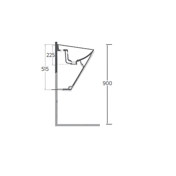 Isvea Sott Aqua Isvea Mavisi Asma Monoblok Lavabo 50 cm