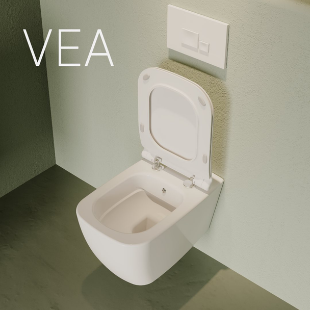 Isvea Vea Cubo Rimless Asma Klozet