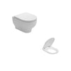 Isvea Soluzione Xl Compact Rimless Asma Klozet + F50 Duroplast Klozet Kapağı Yavaş Kapanan