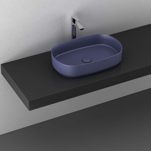 Isvea Infinity Isvea Mavisi Tezgah Üzeri Lavabo 55 cm