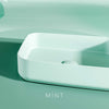 Isvea Infinity Mint Yeşil Tezgah Üzeri Lavabo 50 cm