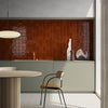 Vitra 10 x 10 Retromix Lava Kırmızı Parlak