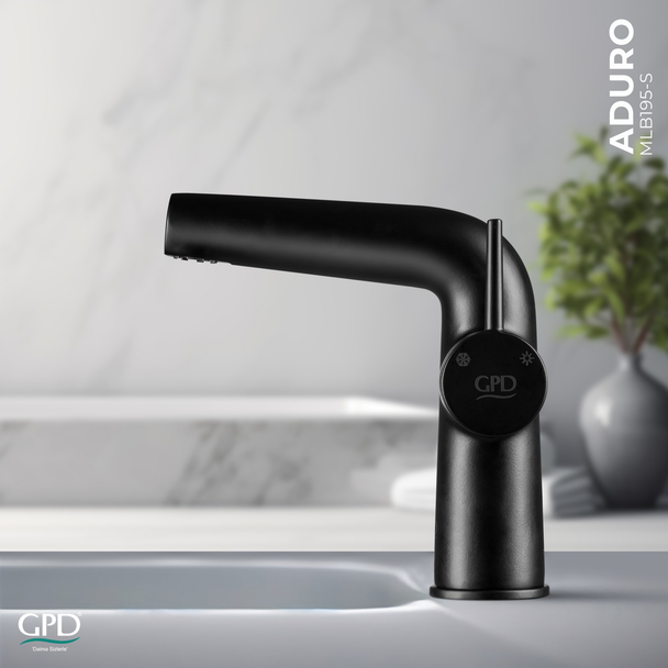 GPD Aduro Lavabo Bataryası Siyah