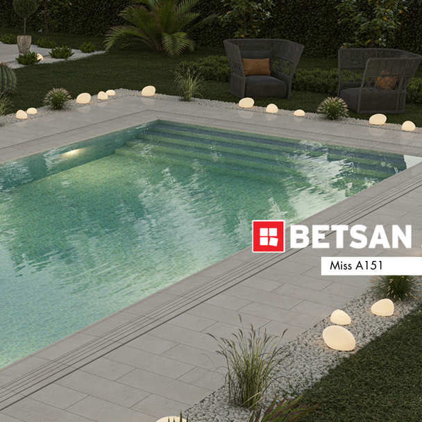 Betsan Cam Mozaik Quatro Miss Serisi 25 x 25 mm