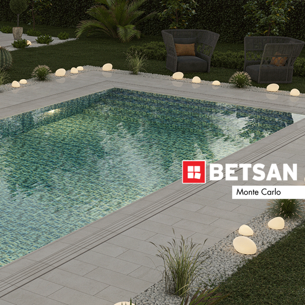Betsan Cam Mozaik Modena Vogue Pool Serisi Parlak 50 x 50 mm