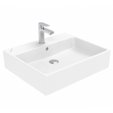 Creavit Next 40 x 50 cm Setüstü Düz Kare Lavabo