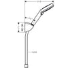Hansgrohe Vernis Shape Ankastre Banyo Seti + Yönlendirici