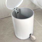 Primanova Cigo Pedallı Çöp Kovası 6 L Beyaz