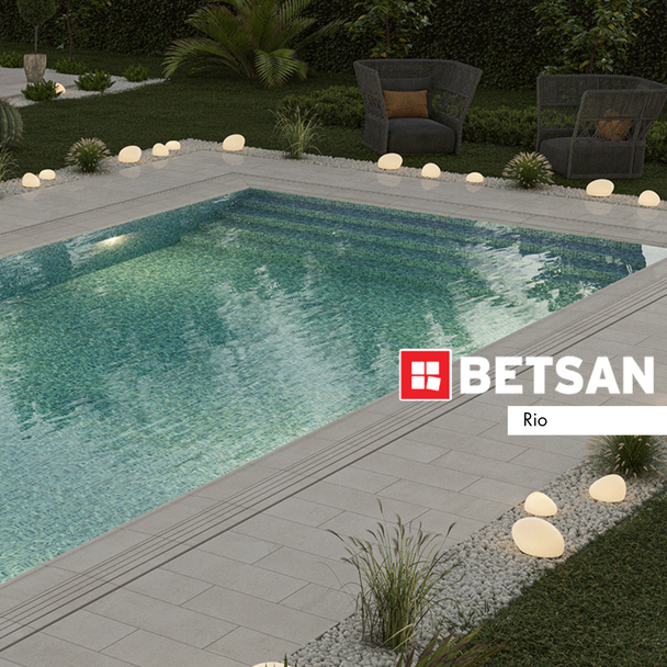 Betsan Cam Mozaik Modena Vogue Pool Serisi Parlak 50 x 50 mm