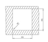 Teka Square 34.40 TG Artic White Teknnik 2