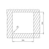 Teka Square 40.40 TG Stone Grey Eviye