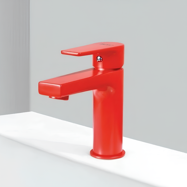 Creavit Sharp Lavabo Bataryası Kırmızı