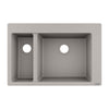 Hansgrohe S510-F635 Ankastre Granit Eviye 180/450 Beton Grisi + Sifon Takımı + Süzgeç