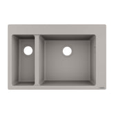 Hansgrohe S510-F635 Ankastre Granit Eviye 180/450 Beton Grisi + Sifon Takımı + Süzgeç