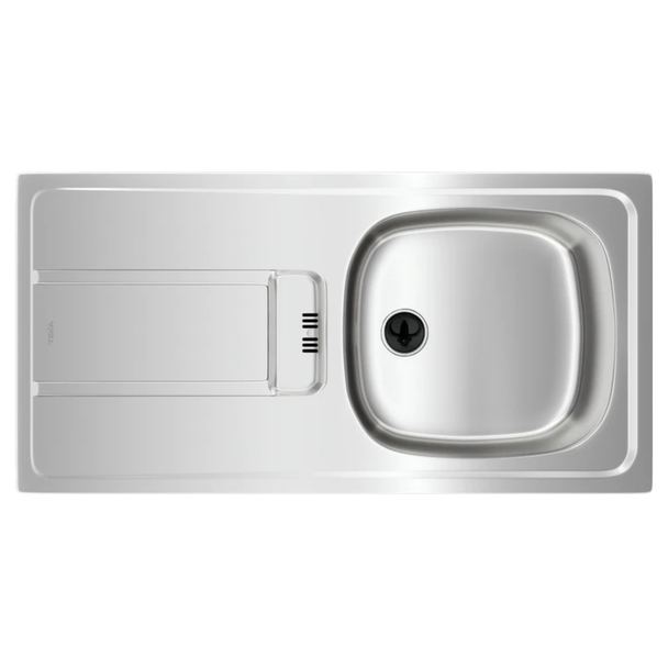 Teka Gravity 45 Sol Damlalık Paslanmaz Çelik Eviye