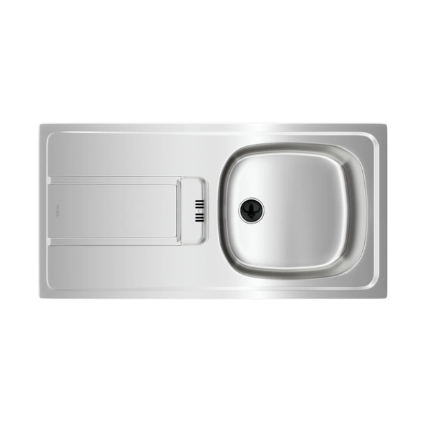 Teka Gravity 45 Sol Damlalık Paslanmaz Çelik Eviye