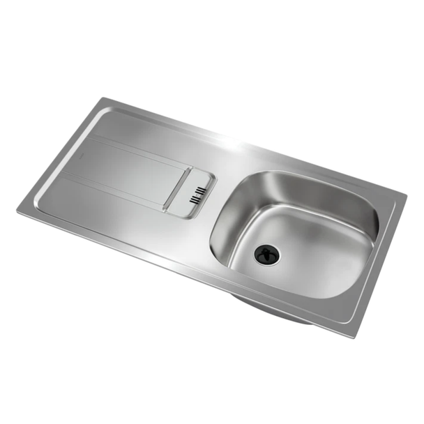 Teka Gravity 45 Sol Damlalık Paslanmaz Çelik Eviye