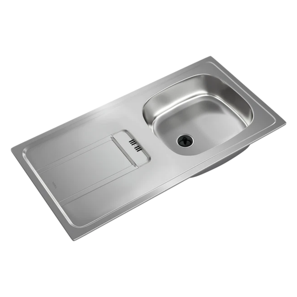 Teka Gravity 45 Sol Damlalık Paslanmaz Çelik Eviye