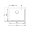 Teka Forsquare 50.40 TG Bright Cream Granit Eviye