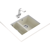 Teka Square 560 TG Parlak Krem Granit Eviye