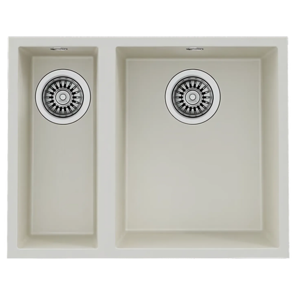 Teka Square 560 TG Parlak Krem Granit Eviye