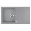 Teka Stone 50 B TG Metalik Gri Eviye
