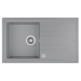 Teka Stone 50 B TG Metalik Gri Eviye