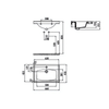 Creavit Sera 65 cm Lavabo